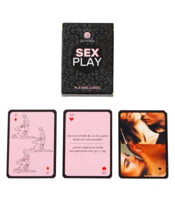SECRETPLAY - JUEGO DE CARTAS SEX PLAY (FR-PT)