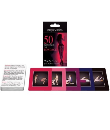 KHEPER GAMES - CARTAS 50 POSICIONES DE BONDAGE