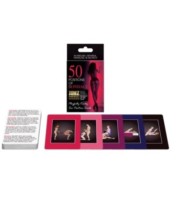 KHEPER GAMES - CARTAS 50 POSICIONES DE BONDAGE