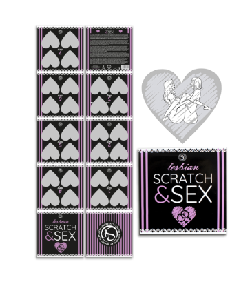 SECRETPLAY - SCRATCH and SEX JUEGO PAREJAS POSTURAS LESBICAS (ES-EN-FR-PT-DE)
