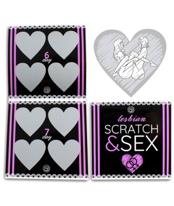 SECRETPLAY - SCRATCH and SEX JUEGO PAREJAS POSTURAS LESBICAS (ES-EN-FR-PT-DE)