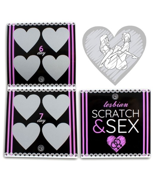 SECRETPLAY - SCRATCH and SEX JUEGO PAREJAS POSTURAS LESBICAS (ES-EN-FR-PT-DE) SECRETPLAY - SCRATCH and SEX JUEGO PAREJAS POSTURAS LESBICAS (ES-EN-FR-PT-DE)