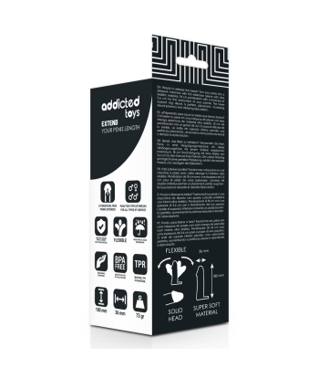 ADDICTED TOYS - EXTENSIÓN PENE 18 CM