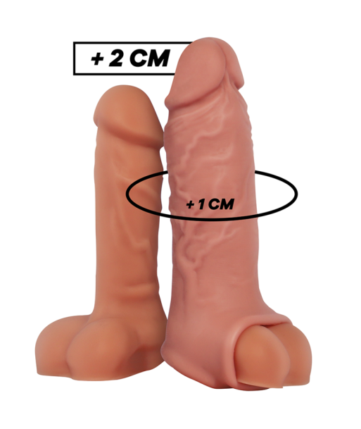 VIRILXL - EXTENSION DE PENE LIQUID SILICONE V9 NATURAL