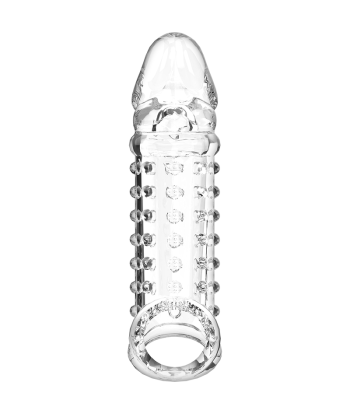 VIRILXL - EXTENSION Y FUNDA DE PENE V11 TRANSPARENTE