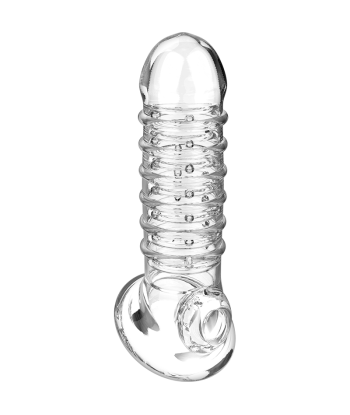 VIRILXL - EXTENSION Y FUNDA DE PENE V15 TRANSPARENTE