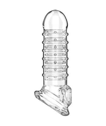VIRILXL - EXTENSION Y FUNDA DE PENE V15 TRANSPARENTE