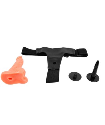 BAILE - ARNÉS CON PENE REALÍSTICO Y BRAGUITA AJUSTABLE ULTRA PASSIONATE 15.5 CM