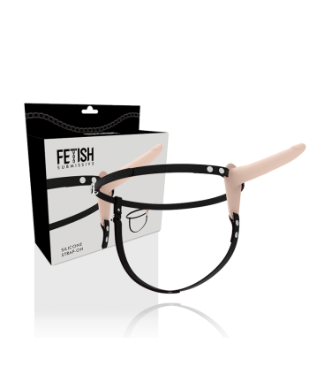 FETISH SUBMISSIVE HARNESS - SILICONA FLESH 15 CM