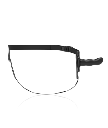 FETISH SUBMISSIVE HARNESS - SILICONA NEGRO G-SPOT 16 CM