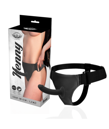 HARNESS ATTRACTION - ARNÉS SILICONA KENNY 15 CM -O- 3.2 CM