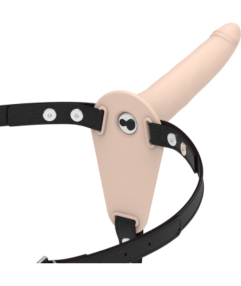 FETISH SUBMISSIVE HARNESS - VIBRADOR SILICONA FLESH 15 CM