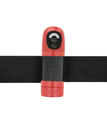 HARNESS ATTRACTION - ARNÉS DANIEL CON VIBRACIÓN Y ROTACIÓN 18 CM -O- 3.5 CM