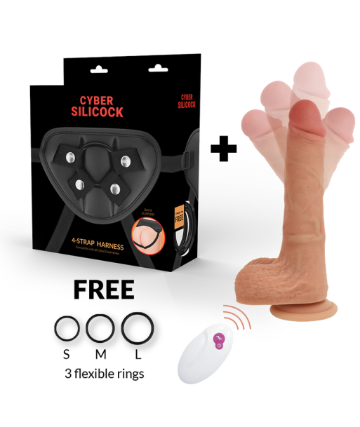 CYBER SILICOCK - ARNÉS SILICONA LIQUIDA MR RICK CONTROL REMOTO CYBER SILICOCK - ARNÉS SILICONA LIQUIDA MR RICK CONTROL REMOTO