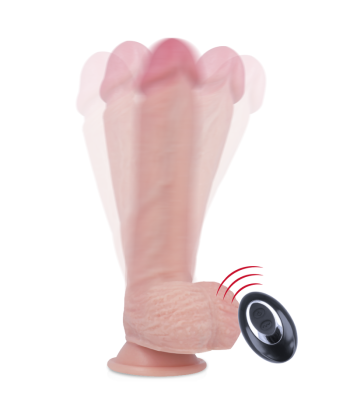 ROCKARMY - ARNÉS LIQUID SILICONE VIBRADOR CONTROL REMOTO PREMIUM APACHE 20.5 CM -O- 4.62 CM