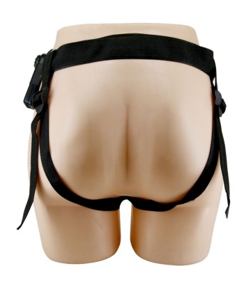 PRETTY LOVE - STARKS HARNESS BRIEFS VIBRACIÓN MULTI-VELOCIDAD DILDO 17,5 CM MULATO