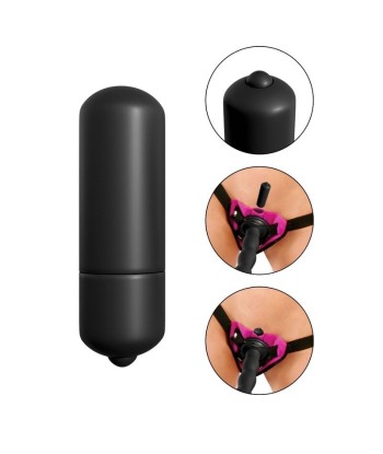 FETISH FANTASY SERIES - SET DE ARNÉS VIBRADOR LILA