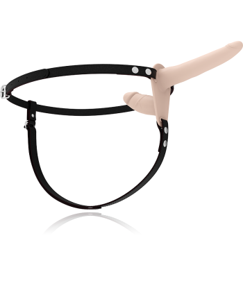 FETISH SUBMISSIVE HARNESS - DOBLE PENETRACIÓN VIBRADOR FLESH UP