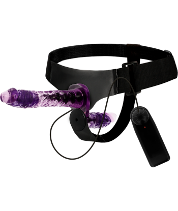 HARNESS ATTRACTION - RODNEY DOBLE PENETRACIÓN VIBRADOR 18 CM -O- 3.5 CM