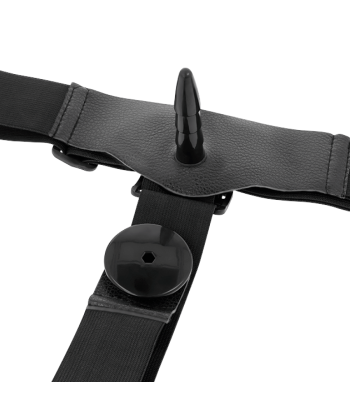 HARNESS ATTRACTION - RODNEY DOBLE PENETRACIÓN VIBRADOR 18 CM -O- 3.5 CM
