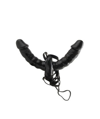 FETISH FANTASY SERIES - ARNÉS DOBLE DELICIA VIBRADOR