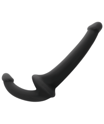 ADDICTED TOYS - DILDO CON ARNÉS SIN SUJECIÓN NEGRO