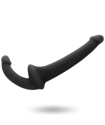 ADDICTED TOYS - DILDO CON ARNÉS SIN SUJECIÓN NEGRO