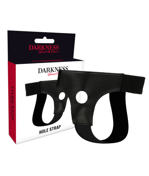 DARKNESS - ARNÉS CON AGUJERO TALLA ÚNICA DARKNESS - ARNÉS CON AGUJERO TALLA ÚNICA