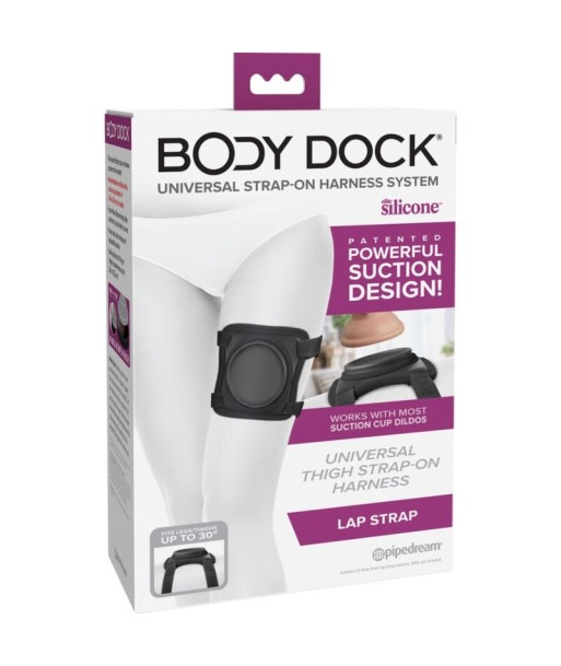 PIPEDREAMS - BODY DOCK LAP STRAP HARNESS PIPEDREAMS - BODY DOCK LAP STRAP HARNESS