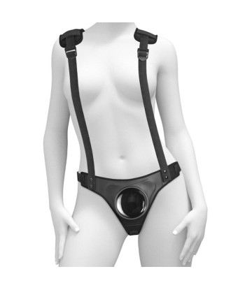 PIPEDREAMS - BODY DOCK STRAP-ON SUSPENDERS