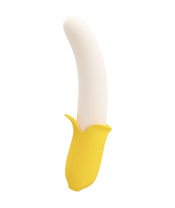 PRETTY LOVE - BANANA GEEK SUPER POWER 7 VIBRACIONES UPandDOWN SILICONA NEGRO