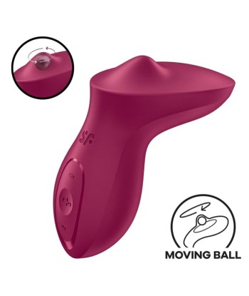 SATISFYER - EXCITERRR VIBRADOR LAY-ON CLÍTORIS FUCSIA