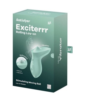 SATISFYER - EXCITERRR VIBRADOR LAY-ON CLÍTORIS MENTA