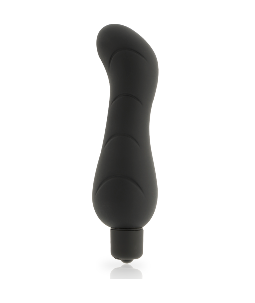 DOLCE VITA - G-SPOT VIBRADOR SILICONA NEGRO DOLCE VITA - G-SPOT VIBRADOR SILICONA NEGRO