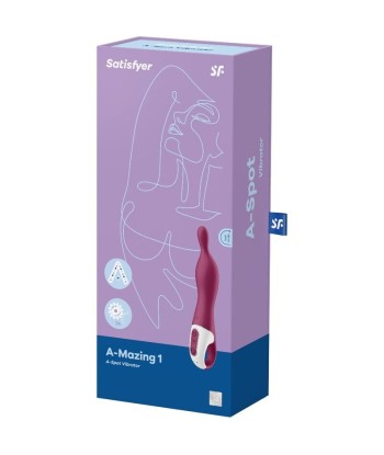 SATISFYER - AMAZING 1 VIBRADOR PUNTO A BERRY