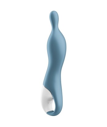 SATISFYER - AMAZING 1 VIBRADOR PUNTO A AZUL