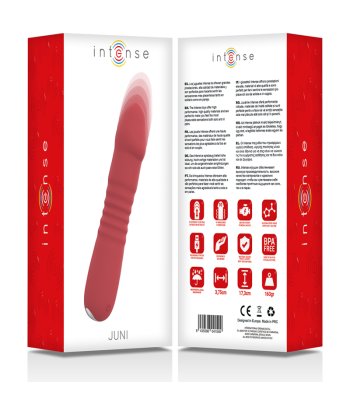 INTENSE - JUNI UP and DOWN 10 VIBRACIONES ROJO
