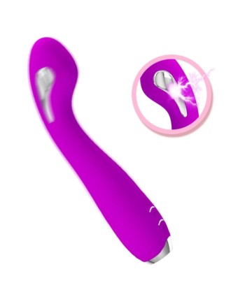 PRETTY LOVE - HECTOR VIBRADOR ELECTROSHOCK RECARGABLE and IMPERMEABLE MORADO