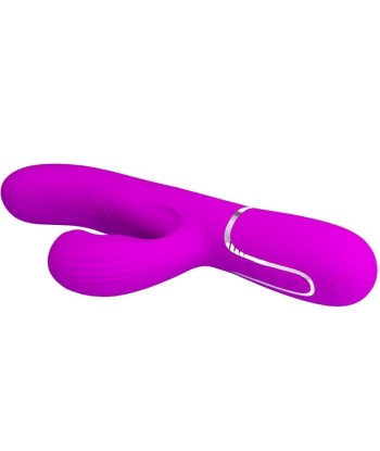 PRETTY LOVE - PERLITA VIBRADOR PUNTO G 3 EN 1 MULTIFUNCIÓN VIOETA