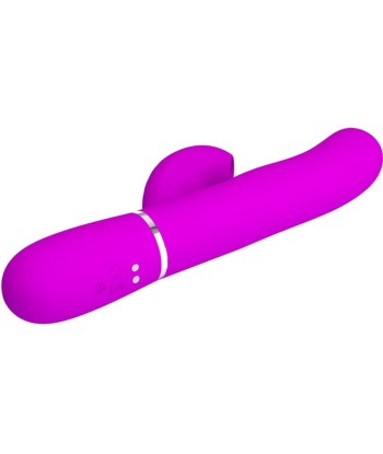 PRETTY LOVE - PERLITA VIBRADOR PUNTO G 3 EN 1 MULTIFUNCIÓN VIOETA