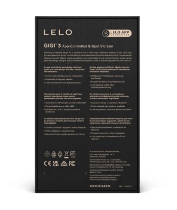 LELO - GIGI 3 VIBRADOR PUNTO G VIOLETA
