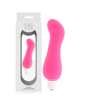 DOLCE VITA - G-SPOT VIBRADOR SILICONA ROSA
