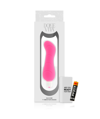 DOLCE VITA - G-SPOT VIBRADOR SILICONA ROSA