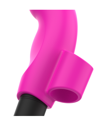 OHMAMA - VIBRADOR DEDAL ROSA NEON XMAS EDITION