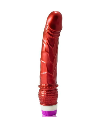 BAILE - VIBRADOR ROJO REALÍSTICO 23 CM