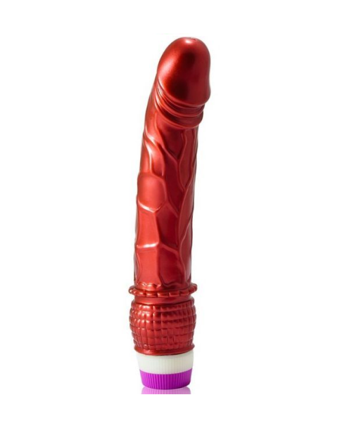 BAILE - VIBRADOR ROJO REALÍSTICO 23 CM