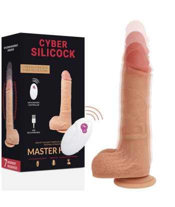 CYBER SILICOCK - REALÍSTICO CONTROL REMOTO MASTER HUCK 20.9 CM -O- 4 CM
