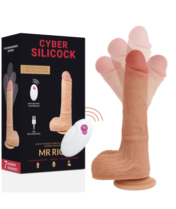 CYBER SILICOCK - REALÍSTICO CONTROL REMOTO MR RICK 20.9 CM -O- 4 CM