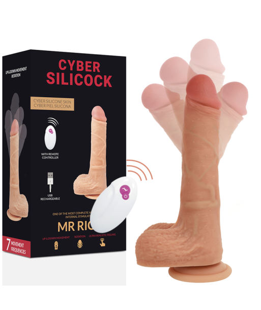 CYBER SILICOCK - REALÍSTICO CONTROL REMOTO MR RICK 20.9 CM -O- 4 CM CYBER SILICOCK - REALÍSTICO CONTROL REMOTO MR RICK 20.9 CM -O- 4 CM