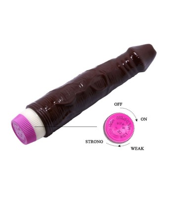 BAILE - WAVES OF PLEASURE VIBRADOR 23 CM MARRÓN